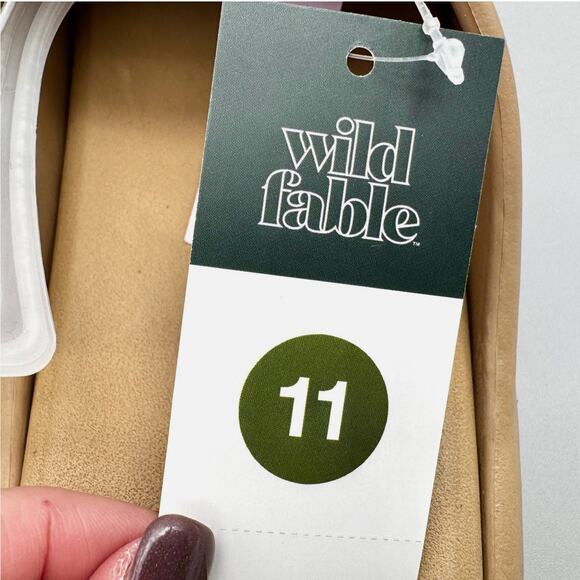 Wild Fable Sandals Womens 11 Tan Laney Platforms Neutral Y2K Slip On Cute Summer - Picture 5 of 6